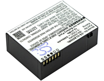 3.7V, 3300mAh, Li-ion Battery fits Cipherlab, Cp50, Cp55, 12.21Wh