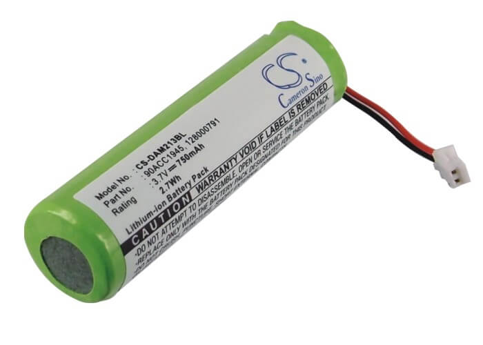 3.7V, 750mAh, Li-ion Battery fits Datalogic, Bt-7 Quickscan Mobile Datalogi, M2130, 2.775Wh
