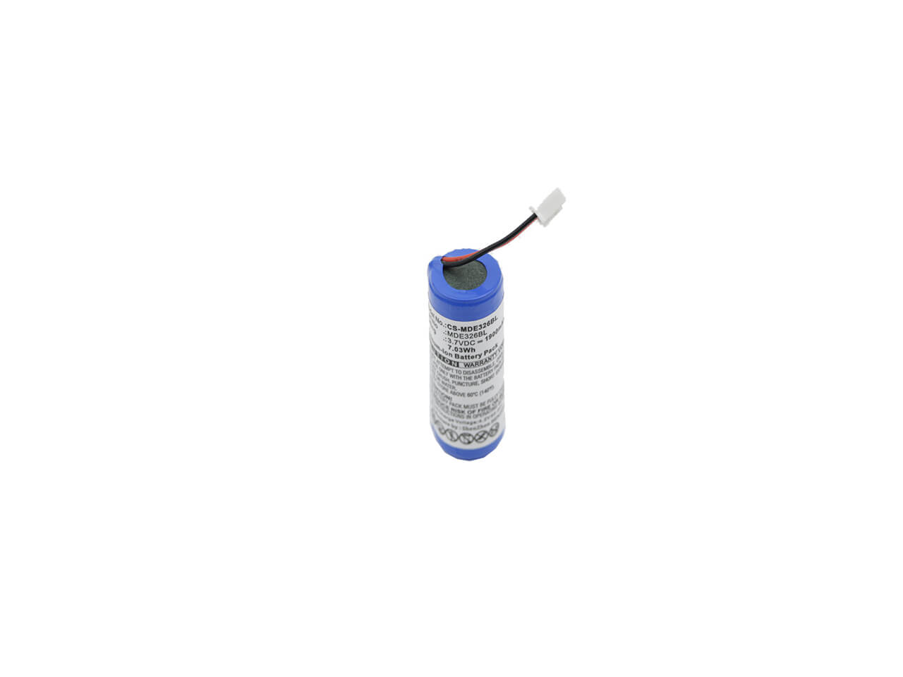 3.7V, 1900mAh, Li-ion Battery fits Mindeo, 3260, Cs3260, 7.03Wh