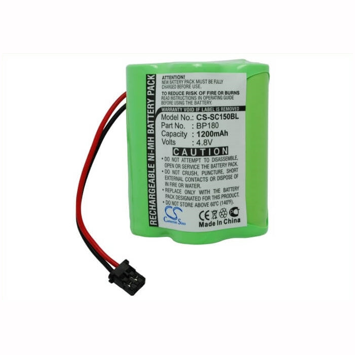 4.8V, 1200mAh, Ni-MH Battery fits Radio Shack, 20-520, Pro-90, 5.76Wh
