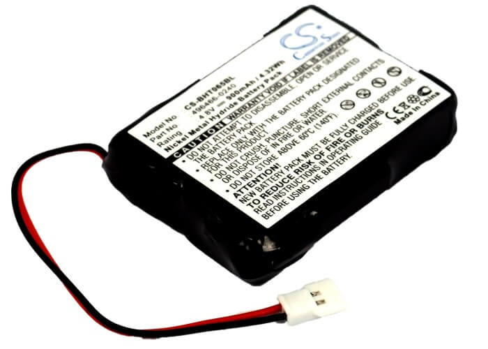 4.8V, 900mAh, Ni-MH Battery fits Denso, Bht-2000, Bht-2065, 4.32Wh