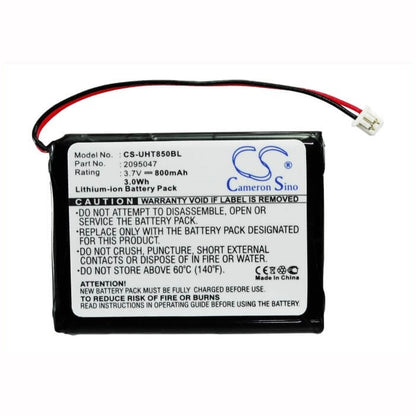 3.7V, 800mAh, Li-ion Battery fits Unitech, Ht580, Ht850, 2.96Wh