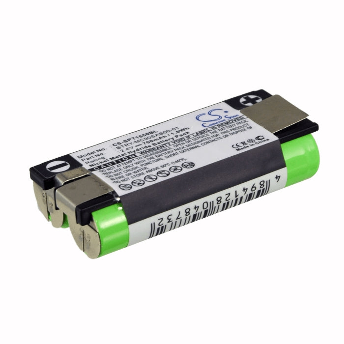 2.4V, 700mAh, Ni-MH Battery fits Symbol, Spt-1500, Spt-1550, 1.68Wh