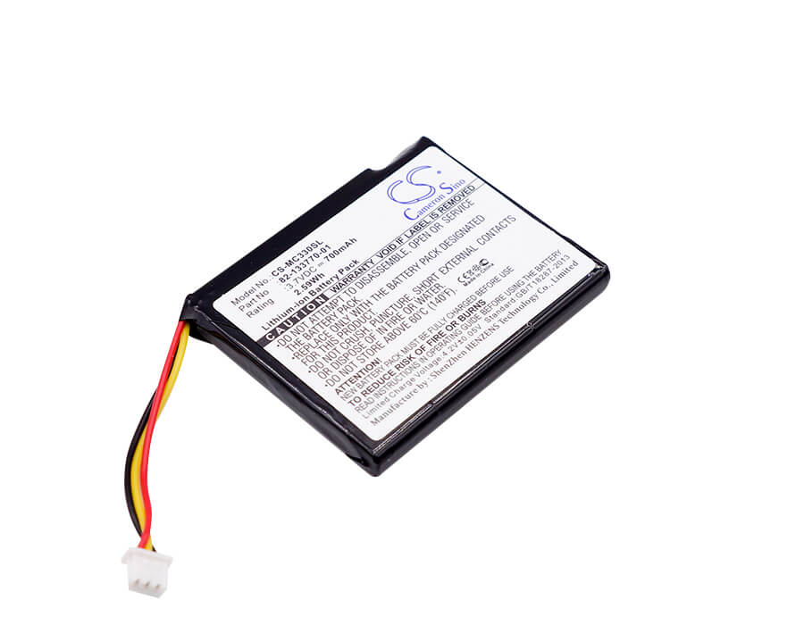 3.7V, 700mAh, Li-ion Battery fits Motorola, Cs3070, Cs3300, 2.59Wh