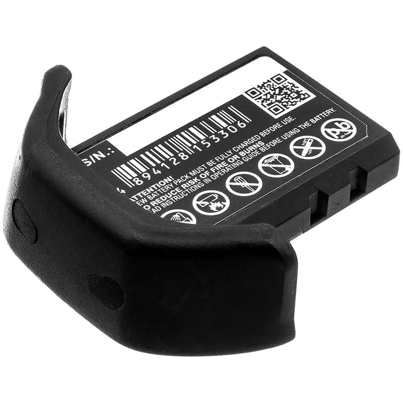 3.7V, 260mAh, Li-ion Battery fits Zebra, Hs3100, 0.962Wh
