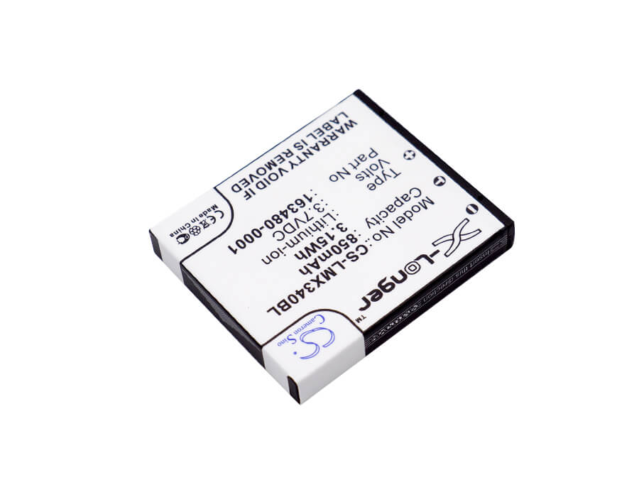 3.7V, 850mAh, Li-ion Battery fits Lxe, 8650 Bluetooth Ring Scanners, Bluetooth Ring Scanner, 3.145Wh
