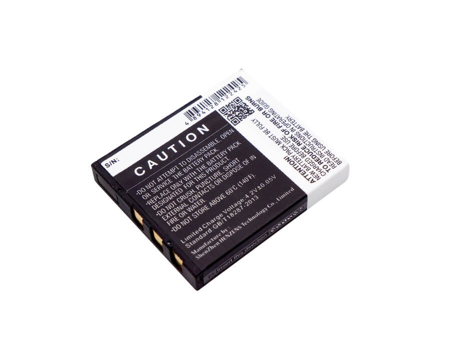 3.7V, 850mAh, Li-ion Battery fits Lxe, 8650 Bluetooth Ring Scanners, Bluetooth Ring Scanner, 3.145Wh