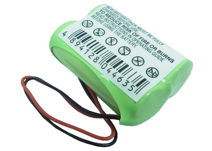 2.4V, 300mAh, Ni-MH Battery fits Handheld, 7400, 7450, 0.72Wh
