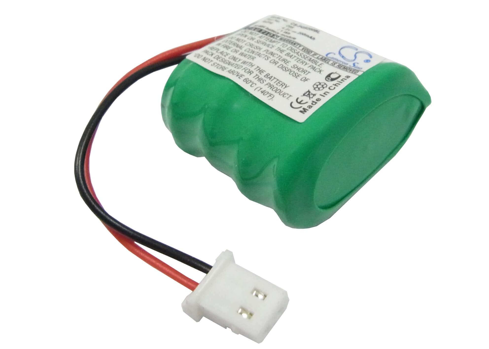 4.8V, 200mAh, Ni-MH Battery fits Handheld, Quick Check Qc150, Quick Check Qc200, 0.96Wh