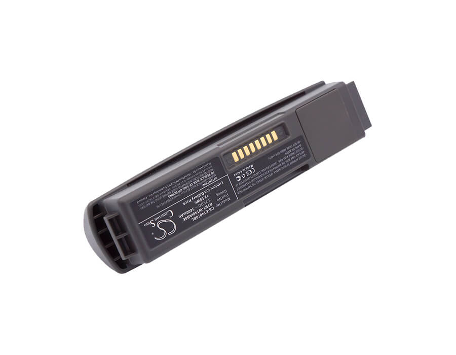 3.7V, 3400mAh, Li-ion Battery fits Symbol, Wt4000, Wt4070, 12.58Wh