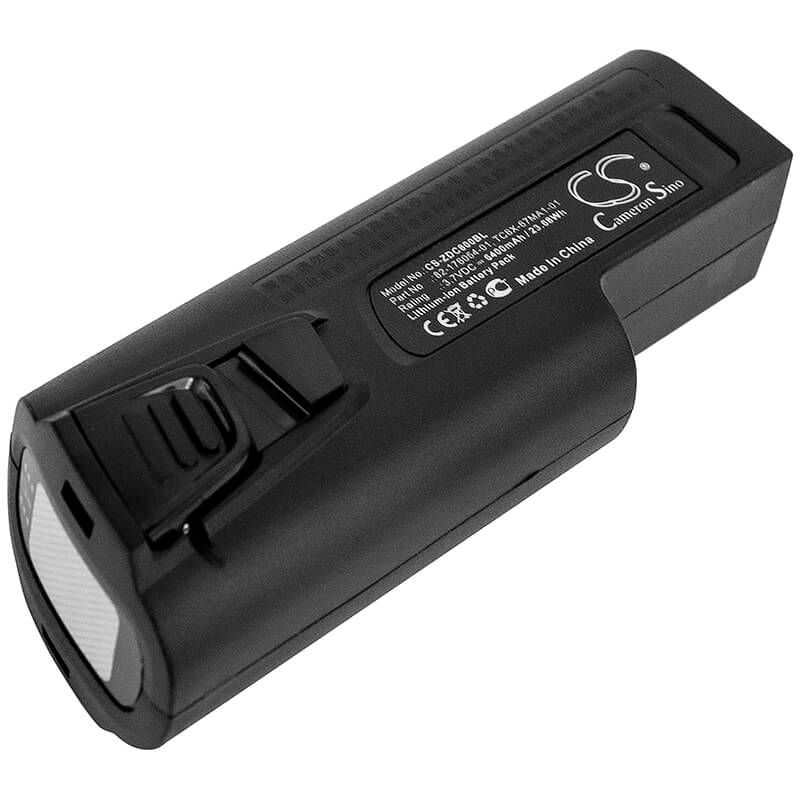 3.7V, 6400mAh, Li-ion Battery fits Zebra, Tc800, Tc8000, 23.68Wh