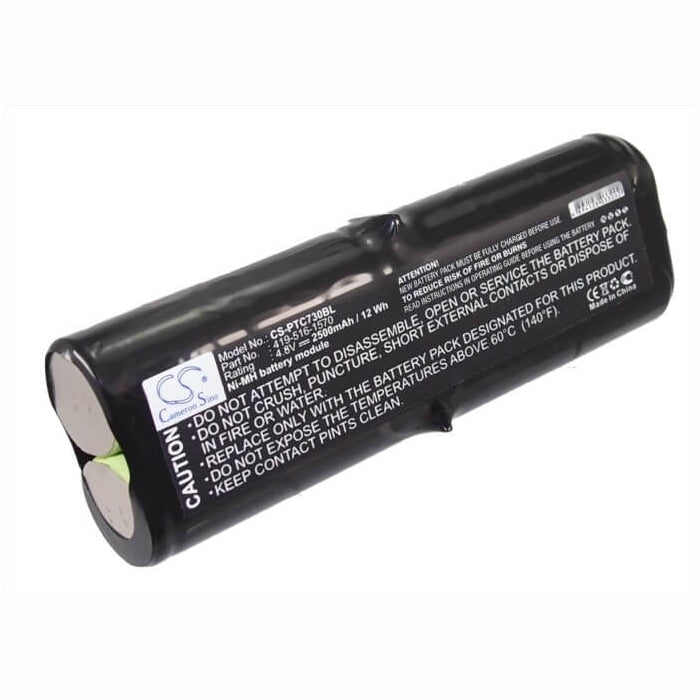 4.8V, 2500mAh, Ni-MH Battery fits Symbol, Ptc-730, Ptc-860, 12Wh