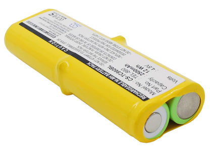 4.8V, 2500mAh, Ni-MH Battery fits Telxon, Ptc860, Ptc860ds, 12Wh