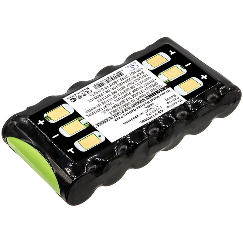 7.2V, 2500mAh, Ni-MH Battery fits Psion, 19515, 7030, 18Wh