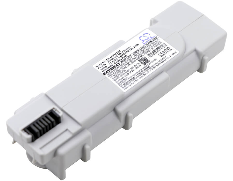 White, 7.4V, 6800mAh, Li-ion Battery fits Arris, Mg5000, Mg5220, 50.32Wh