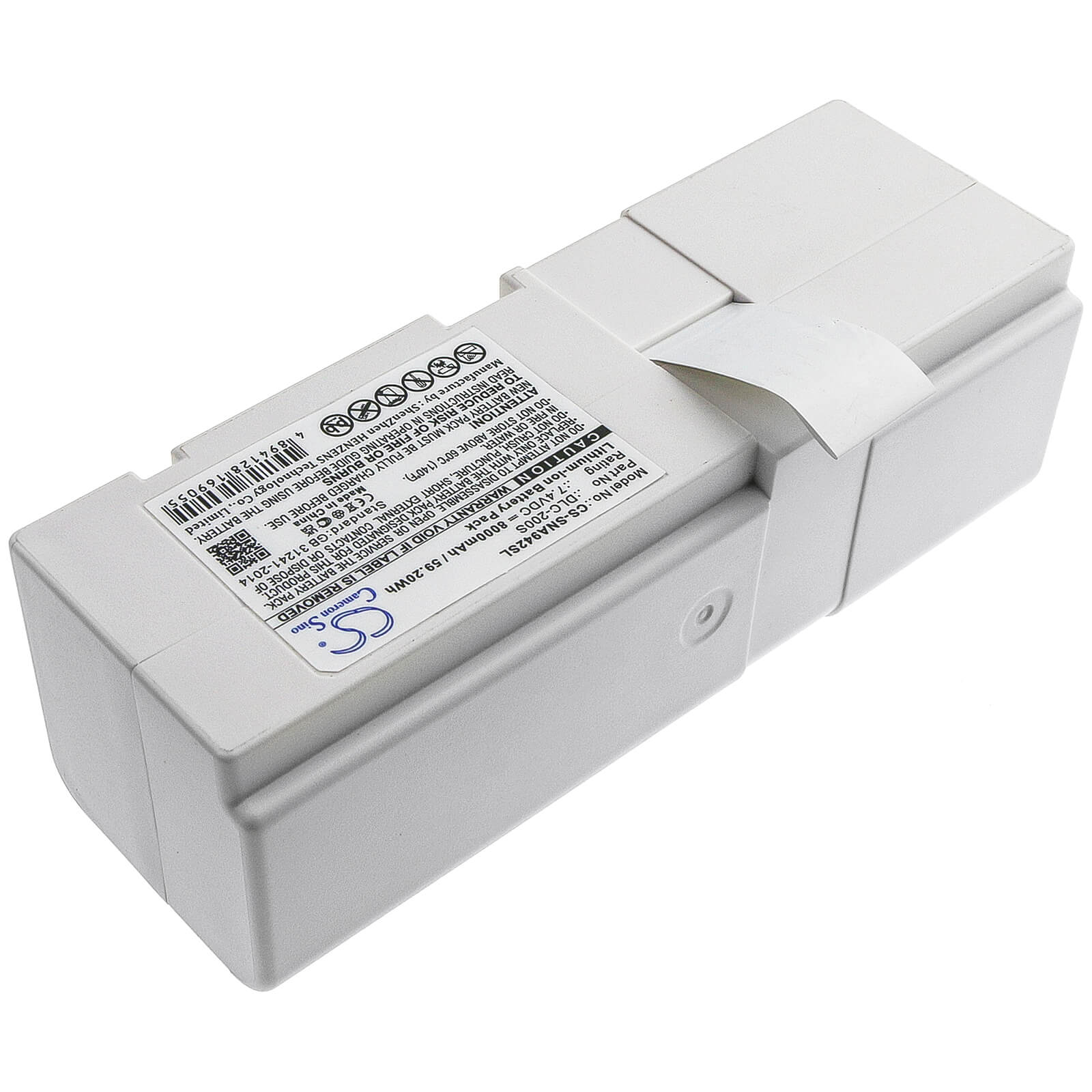 7.4V, 8000mAh, Li-ion Battery fits Sercomm, Na942s, 59.2Wh
