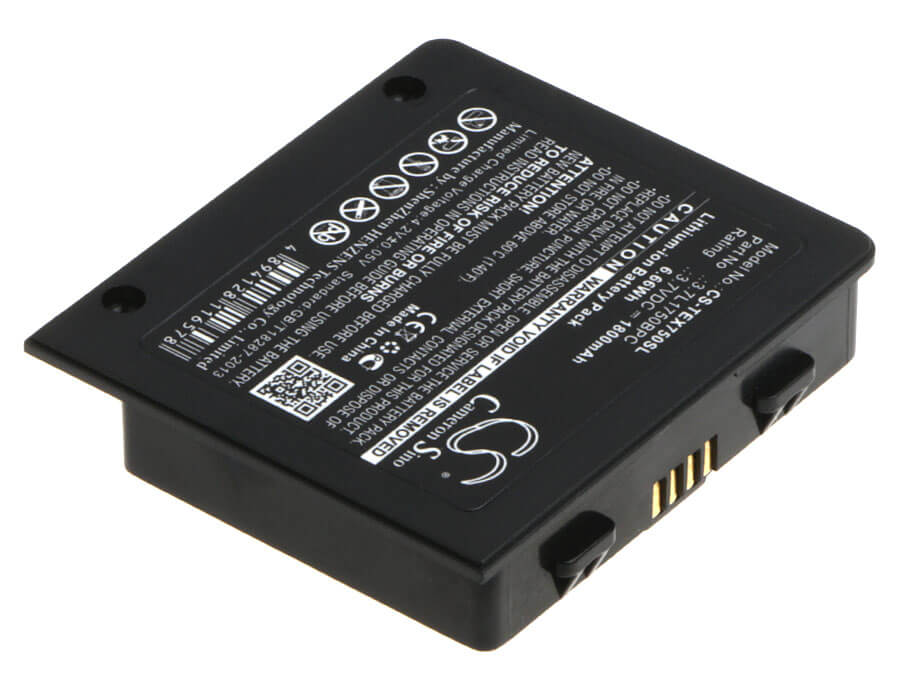 3.7V, 1800mAh, Li-ion Battery fits Texas Instruments, Ti-nspire Navigator Wireless C, Ti-planet, 6.66Wh
