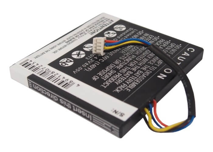 3.7V, 1300mAh, Li-ion Battery fits Texas Instruments, N2/ac/2l1/a, Ti-84 C Silver, 4.81Wh