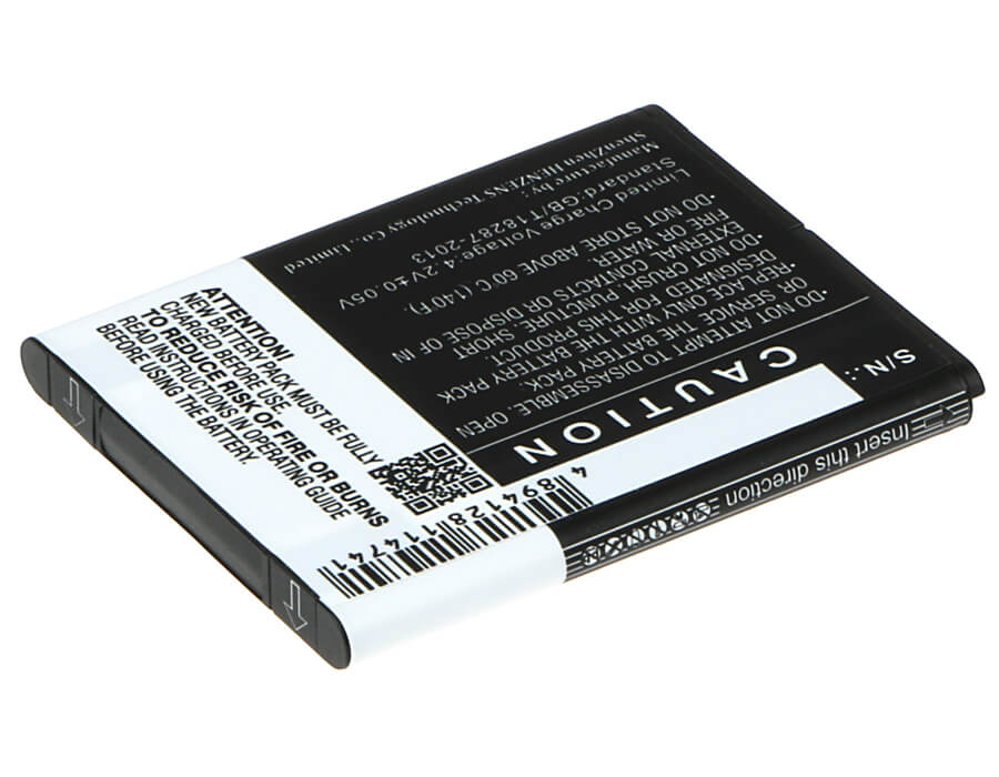 3.7V, 1300mAh, Li-ion Battery fits Texas Instruments, Select Ti-nspire Cx, Ti Nspire Cx, 4.81Wh
