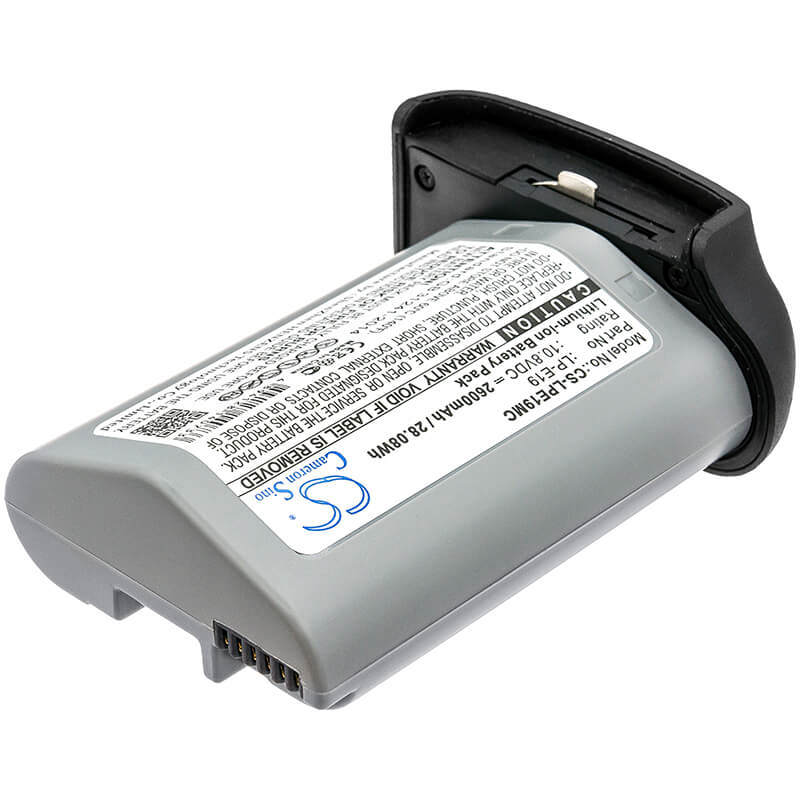 10.8V, 2600mAh, Li-ion Battery fits Canon, 1d Mark 3, 1d Mark 4, 28.08Wh