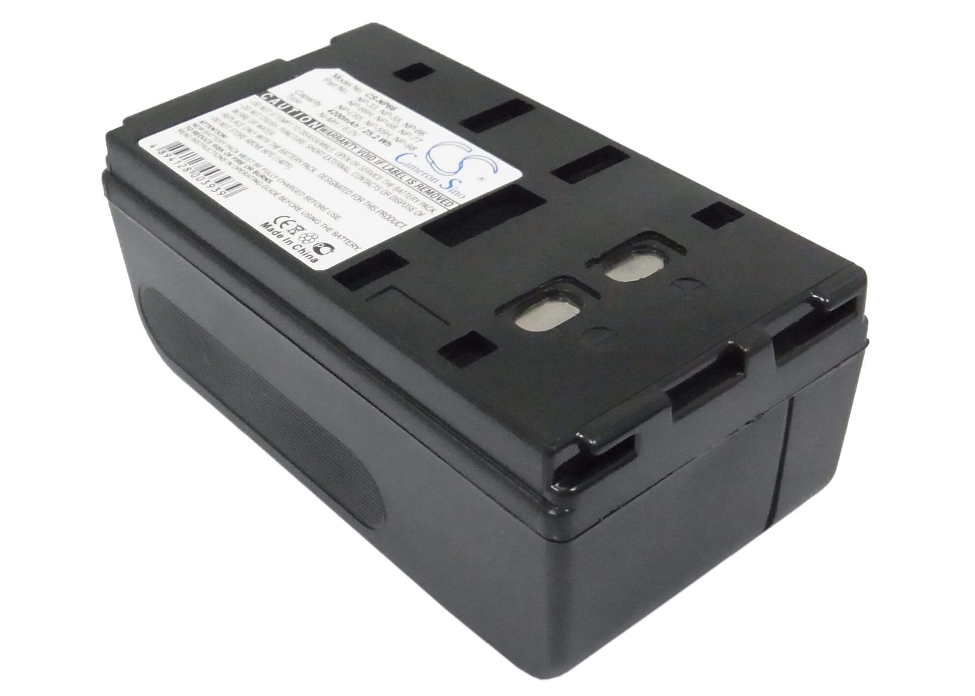 6.0V, 4200mAh, Ni-MH Battery fits Fuji, 8ff60, Cvc-600, 25.2Wh