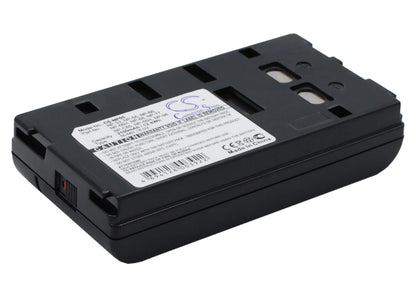 Camera 6.0V, 2100mAh, Ni-MH Battery fits Magnavox, Cvl-345, Cvl-610, 12.6Wh