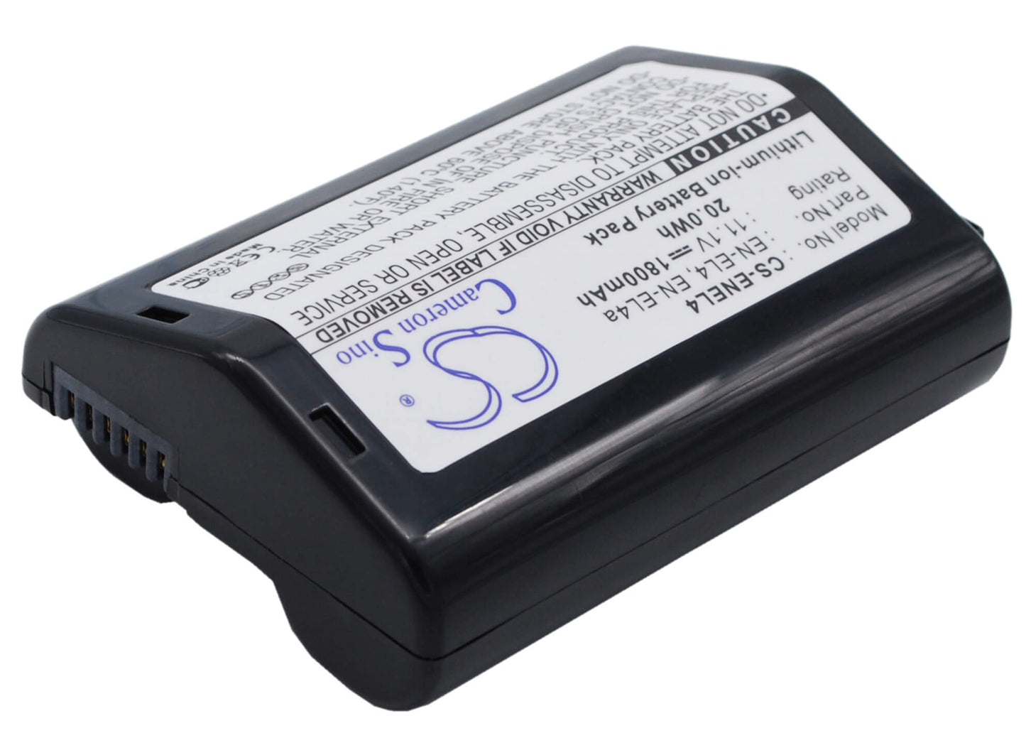 11.1V, 1800mAh, Li-ion Battery fits Nikon, D2hs, d2x, 19.98Wh