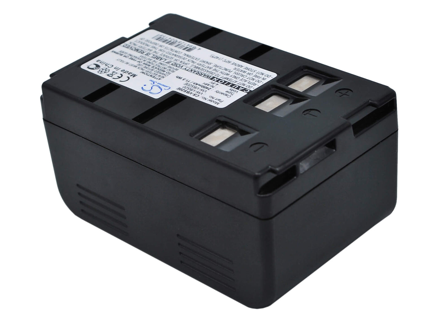 4.8V, 2400mAh, Ni-MH Battery fits Panasonic, Nv-a1, Nv-a1en, 11.52Wh