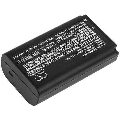 7.4V, 3400mAh, Li-ion Battery fits Panasonic, Lumix Dc-s1, Lumix Dc-s1r, 25.16Wh