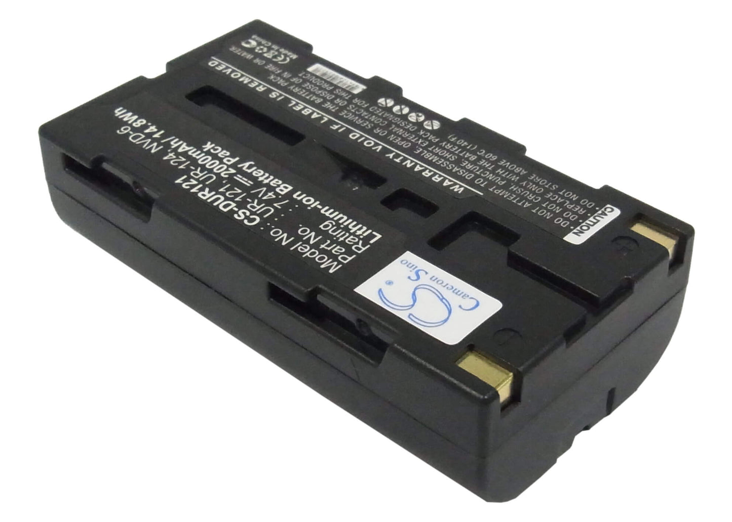 7.4V, 2000mAh, Li-ion Battery fits Sanyo, Idshot Idc-1000, Idshot Idc-1000z, 14.8Wh