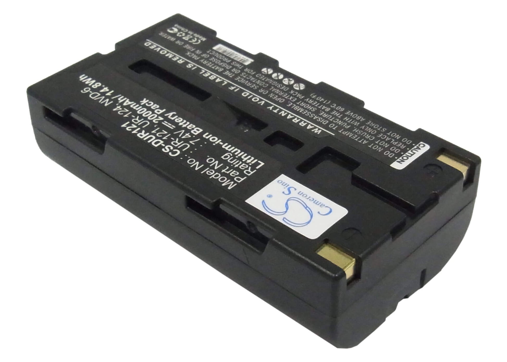 7.4V, 2000mAh, Li-ion Battery fits Sanyo, Idshot Idc-1000, Idshot Idc-1000z, 14.8Wh