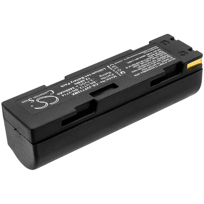 3.7V, 3400mAh, Li-ion Battery fits Jvc, Gr-dv1, Gr-dv14, 12.58Wh