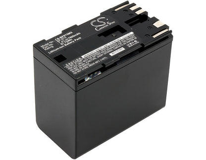 7.4V, 7800mAh, Li-ion Battery fits Canon, Gl2, Xf100, 57.72Wh