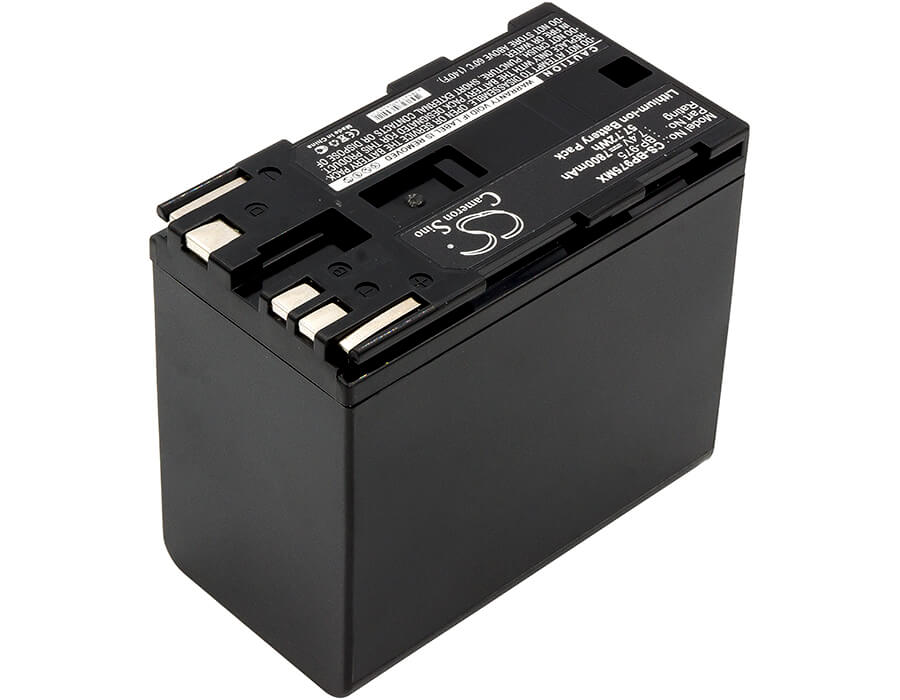 7.4V, 7800mAh, Li-ion Battery fits Canon, Gl2, Xf100, 57.72Wh