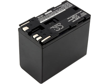 7.4V, 7800mAh, Li-ion Battery fits Canon, Gl2, Xf100, 57.72Wh