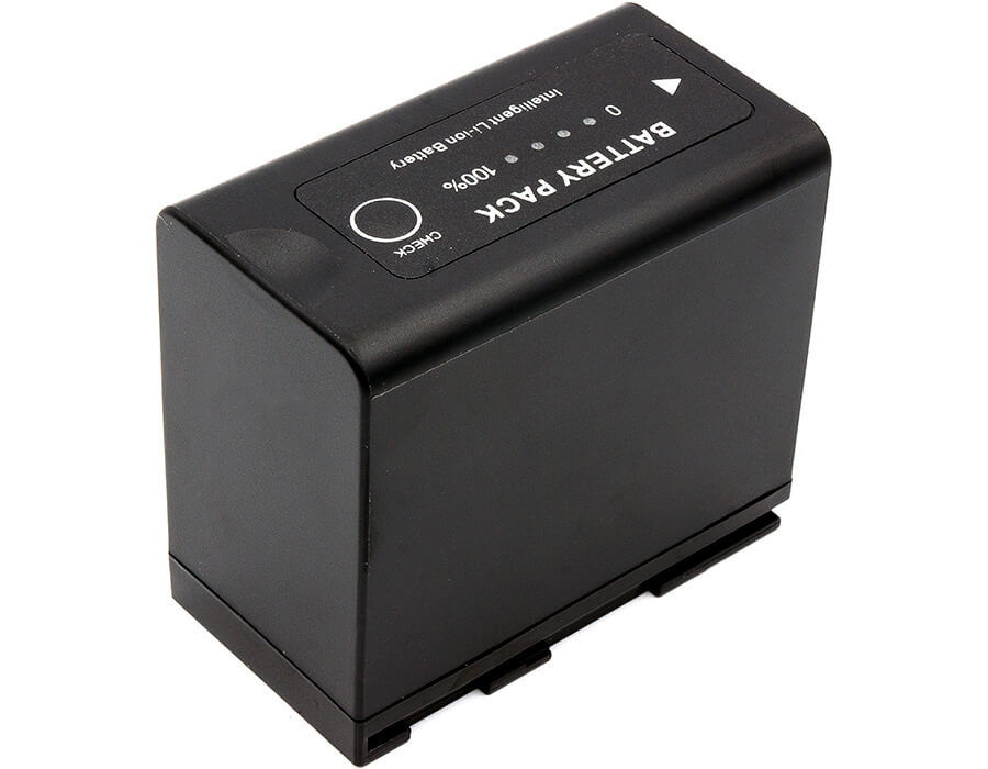 7.4V, 7800mAh, Li-ion Battery fits Canon, Gl2, Xf100, 57.72Wh