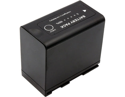 7.4V, 7800mAh, Li-ion Battery fits Canon, Gl2, Xf100, 57.72Wh