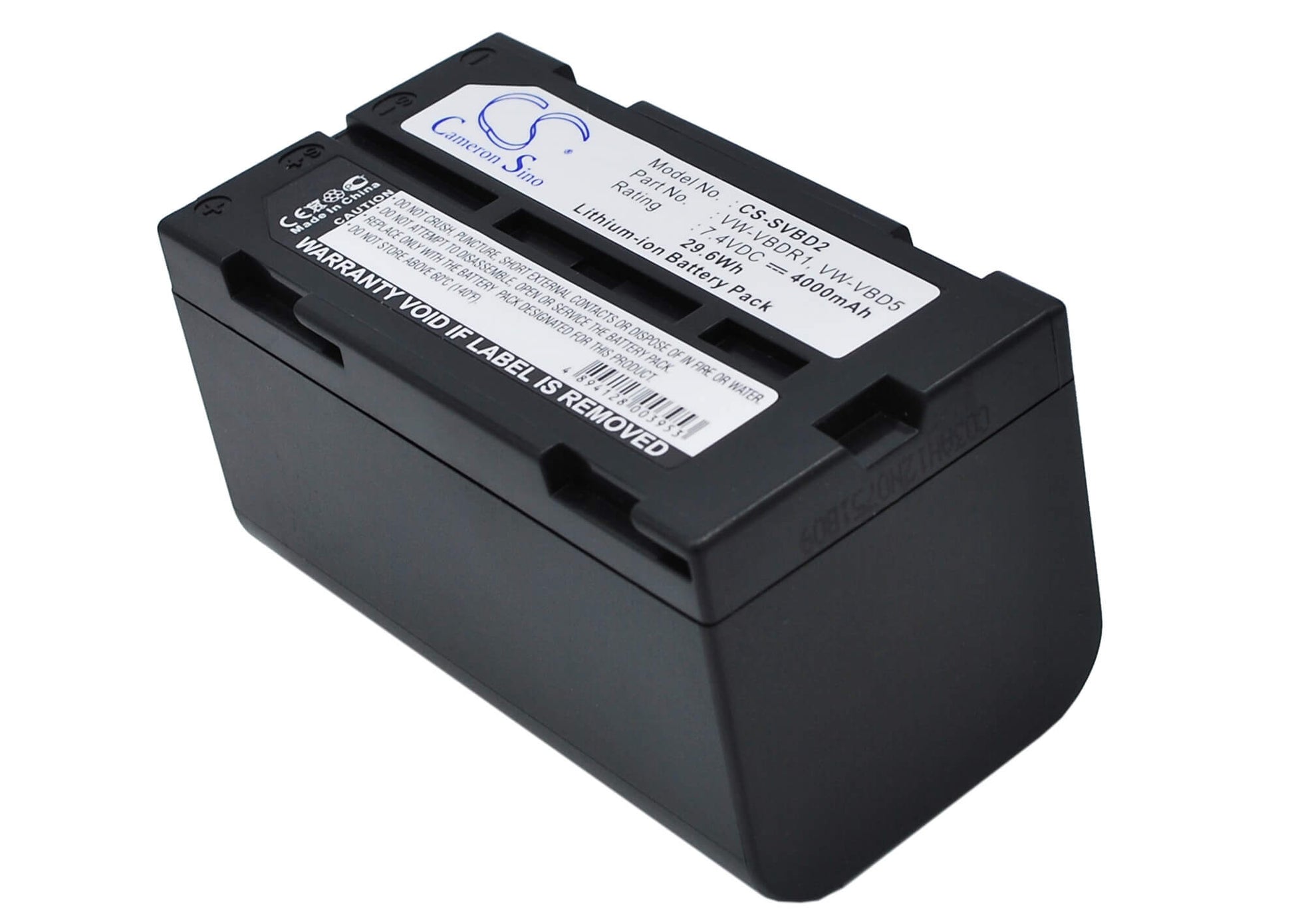 7.4V, 4000mAh, Li-ion Battery fits Hitachi, Visionbook Traveller, Visionbook Traveller 3000, 29.6Wh