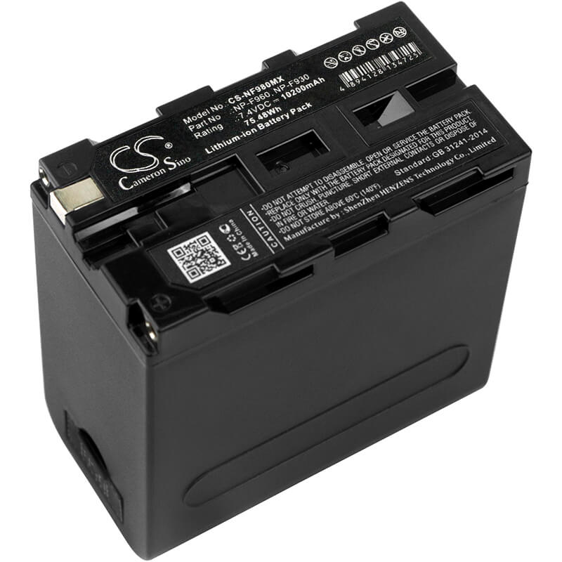 7.4V, 10200mAh, Li-ion Battery fits Sony, Ccd-rv100, Ccd-rv200, 75.48Wh