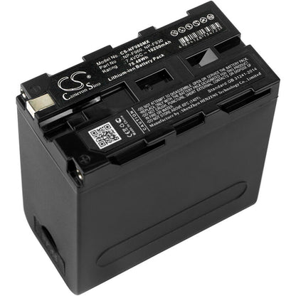 7.4V, 10200mAh, Li-ion Battery fits Sony, Ccd-rv100, Ccd-rv200, 75.48Wh