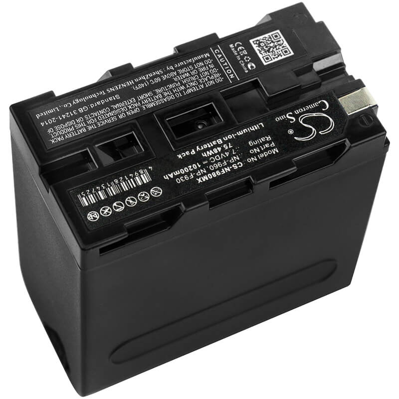 7.4V, 10200mAh, Li-ion Battery fits Sony, Ccd-rv100, Ccd-rv200, 75.48Wh