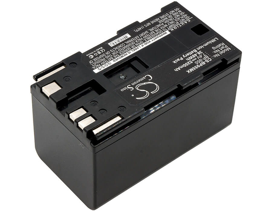 7.4V, 5200mAh, Li-ion Battery fits Canon, Eos C100, Eos C100 Mark Ii, 38.48Wh