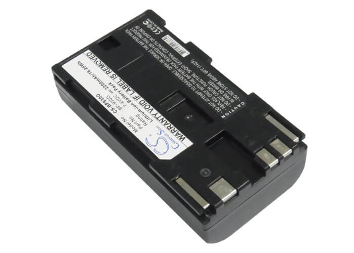 7.4V, 2200mAh, Li-ion Battery fits Canon, Gl1, Gl2, 16.28Wh
