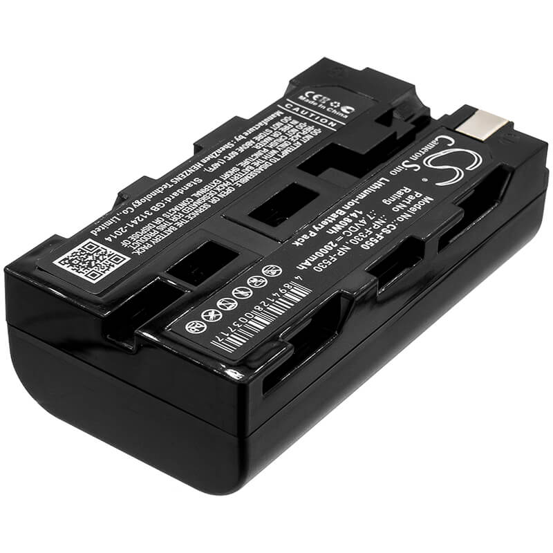 7.4V, 2000mAh, Li-ion Battery fits Sony, Ccd-rv100, Ccd-rv200, 14.8Wh