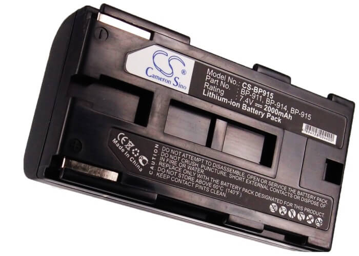 7.4V, 2000mAh, Li-ion Battery fits Canon, C2, Dm-mv1, 14.8Wh