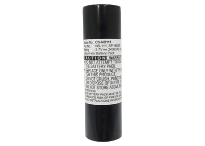 3.7V, 2400mAh, Li-ion Battery fits Pioneer, Pmd-r2, 8.88Wh