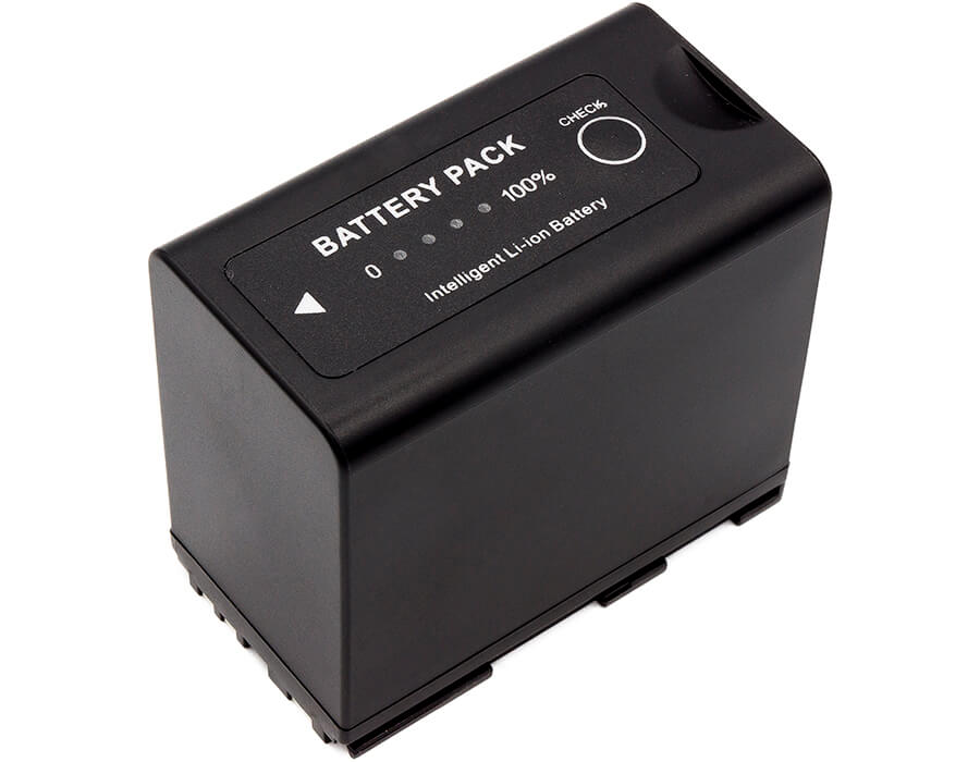 7.4V, 6600mAh, Li-ion Battery fits Canon, Gl2, Xf100, 48.84Wh