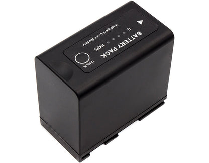 7.4V, 6600mAh, Li-ion Battery fits Canon, Gl2, Xf100, 48.84Wh