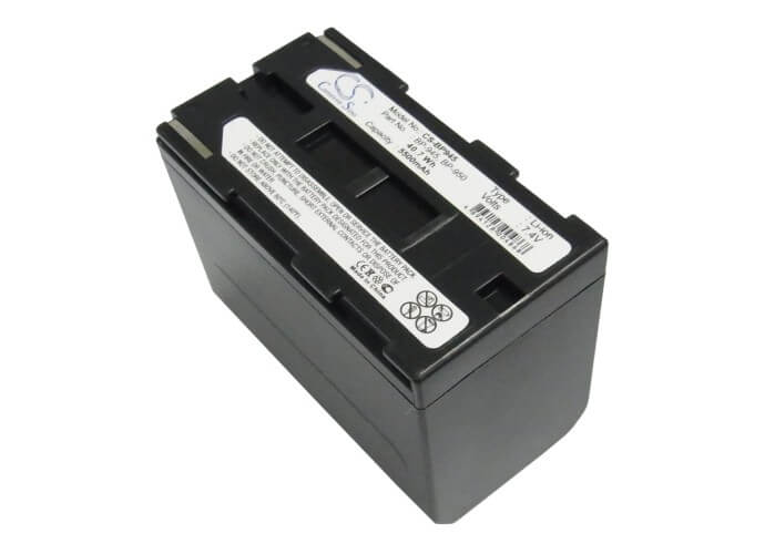 7.4V, 5500mAh, Li-ion Battery fits Canon, C2, E1, 40.7Wh