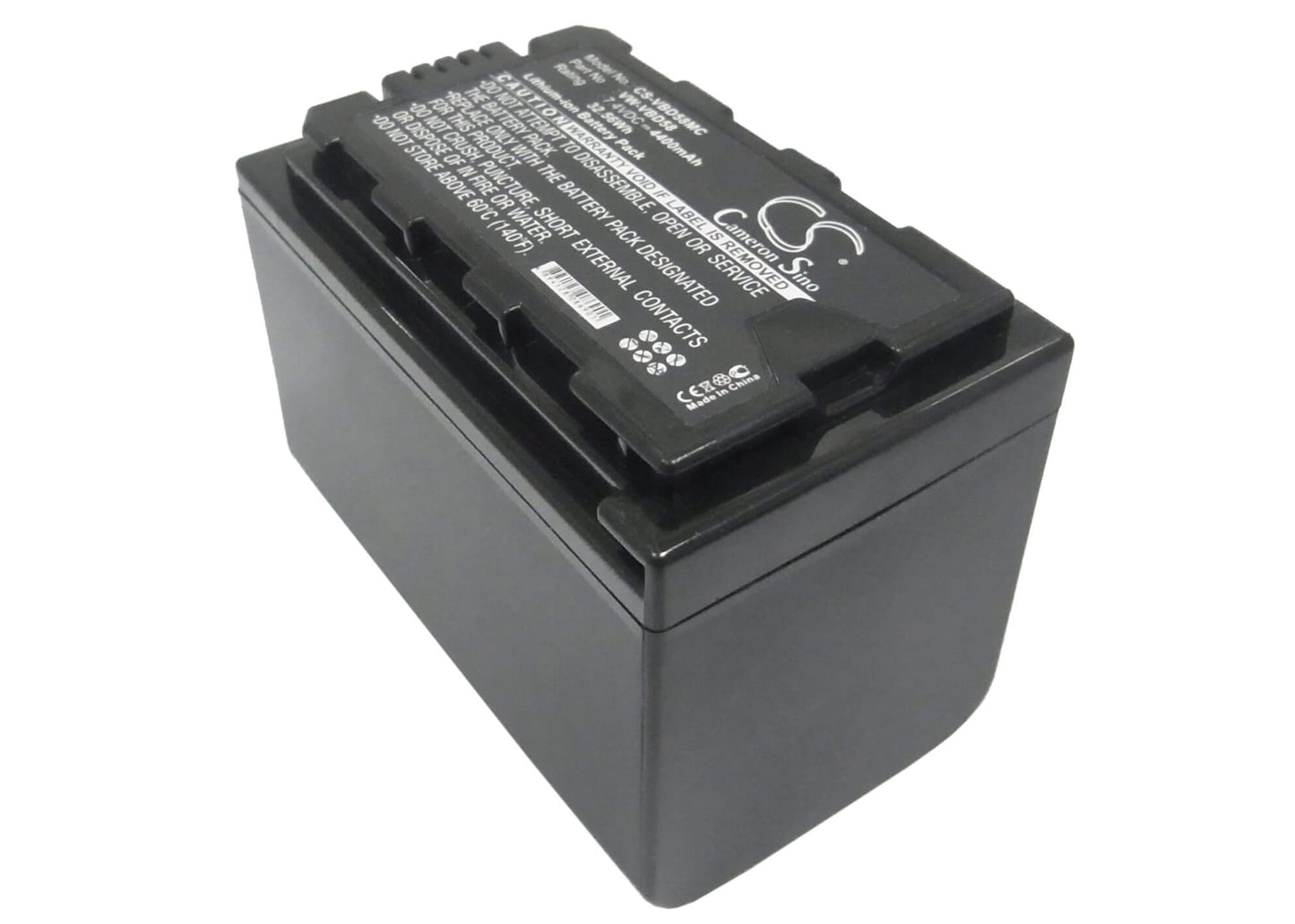 7.4V, 4400mAh, Li-ion Battery fits Panasonic, Aj-px270, Aj-px298, 32.56Wh